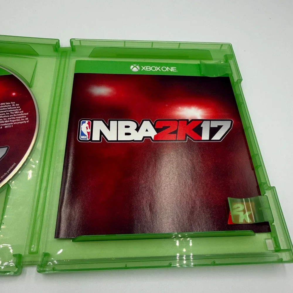 NBA 2K17 Legend Edition Kobe Bryant Xbox One Microsoft 2016 Sports Game Disc